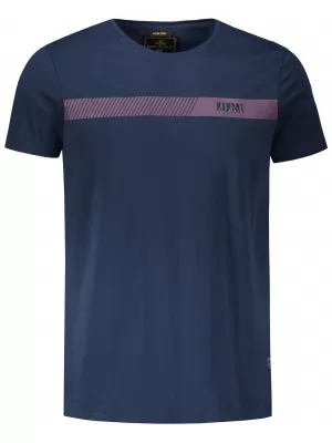 Tricou pentru bărbați KIXMI PARKER ALBASTRU INCHIS