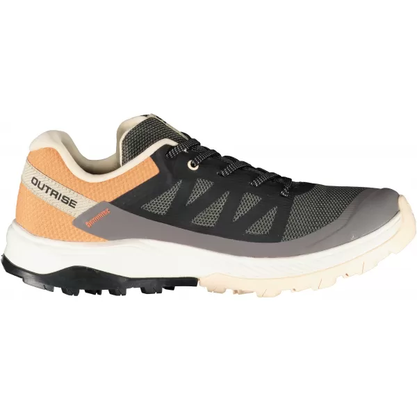  Pantofi de dama SALOMON OUTRISE GORE-TEX L47219100 MAGNET/NEGRU/AUR CORAL 