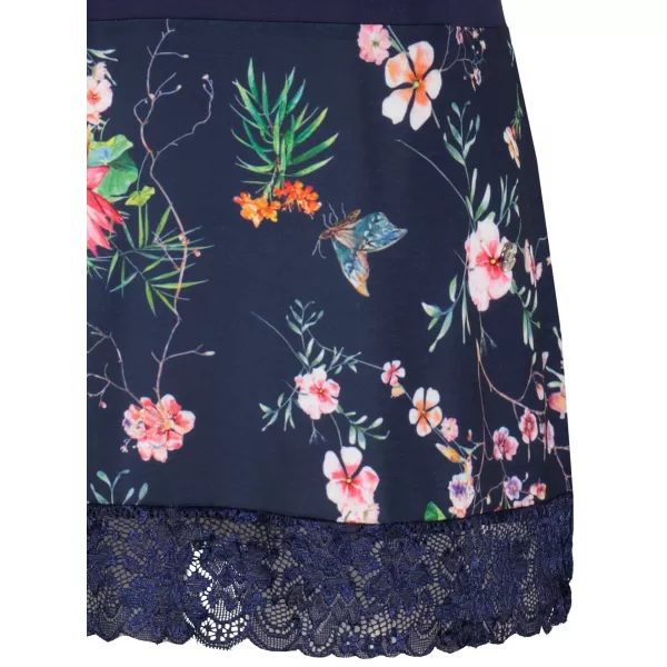  Tricou pentru femei KIXMI PATTIE ALBASTRU INCHIS 