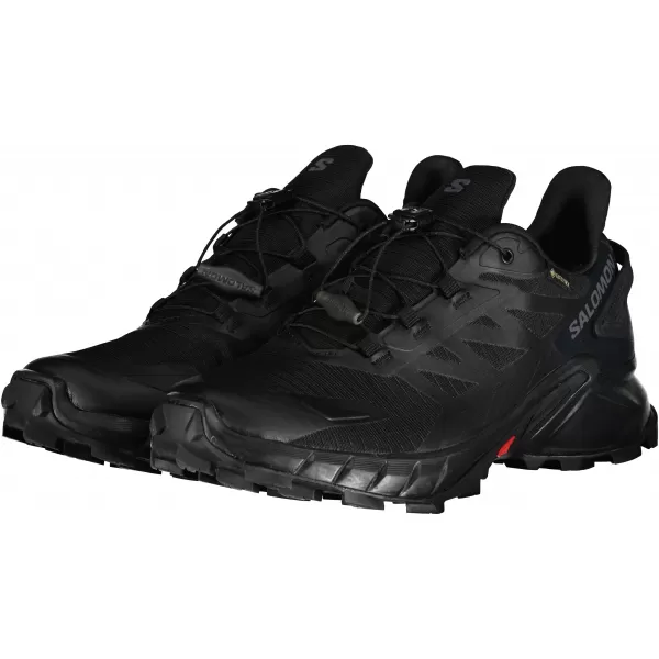  Pantofi pentru bărbați SALOMON SUPERCROSS 4 GORE-TEX L41731600 NEGRU/NEGRU/NEGRU 
