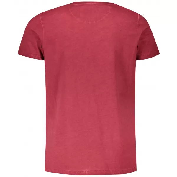  Tricou pentru bărbați KIXMI PELTON BURGUNDIA 