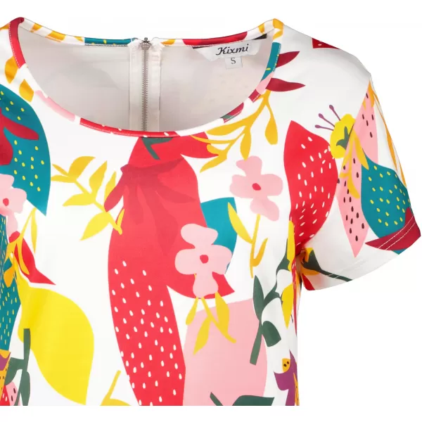  Rochie KIXMI PANFILA ALB 