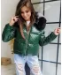 Sacou de primăvară DSTREET TY1450 VERDE