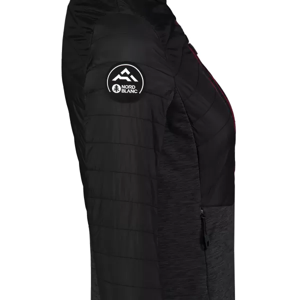  Geaca de dama NORDBLANC EUPHORIA NBWJL7761 NEGRU DE CRISTAL 