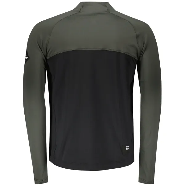  Hanorac pentru bărbați SENSOR COOLMAX THERMO 22200057 NEAGRĂ/OLIVE GREEN 