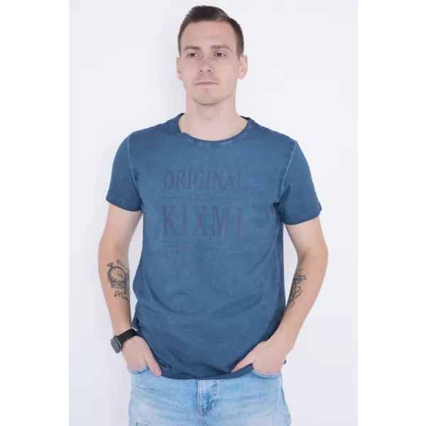  Tricou pentru bărbați KIXMI PELTON ALBASTRU INCHIS 