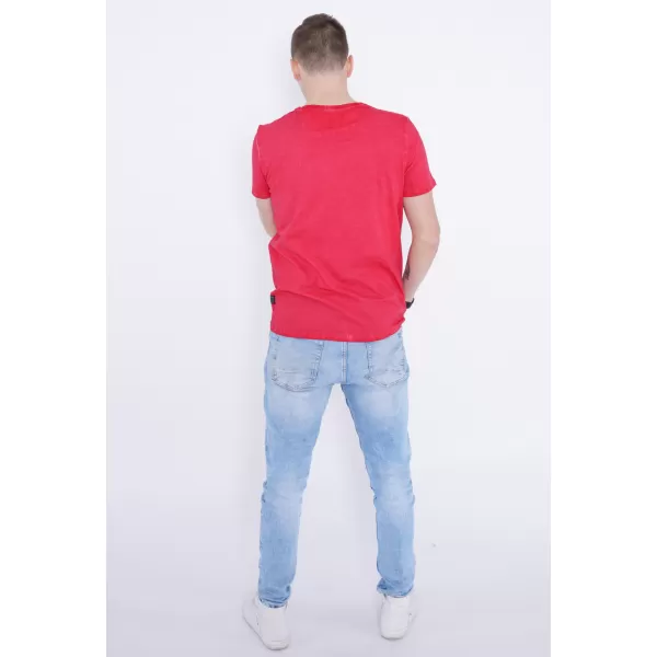  Tricou pentru bărbați KIXMI PHIL ROȘU 
