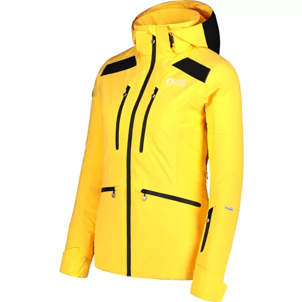  Jachetă de schi pentru femei NORDBLANC SNOW-SQUALL NBWJL7753 CHIHLIMBAR 