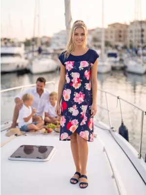 Rochie KIXMI PENIE ALBASTRU INCHIS