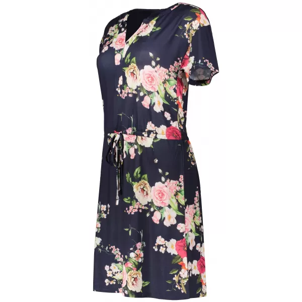  Rochie KIXMI POLLY ALBASTRU INCHIS 