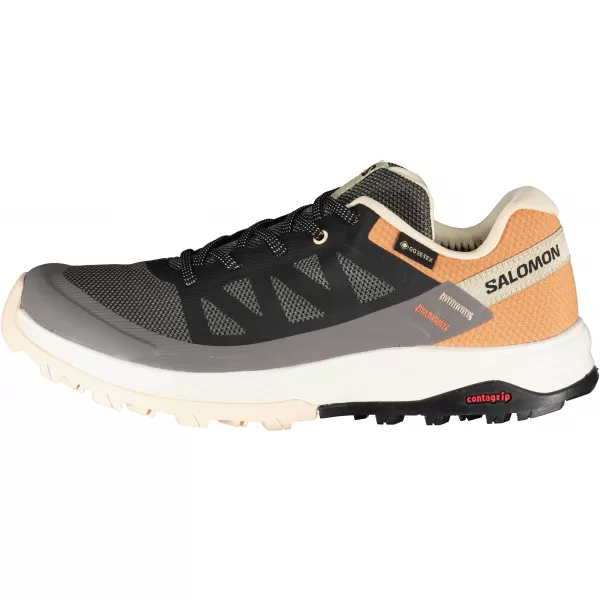  Pantofi de dama SALOMON OUTRISE GORE-TEX L47219100 MAGNET/NEGRU/AUR CORAL 