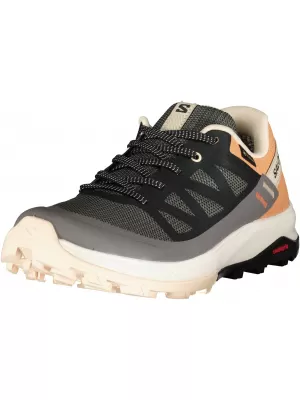 Pantofi de dama SALOMON OUTRISE GORE-TEX L47219100 MAGNET/NEGRU/AUR CORAL