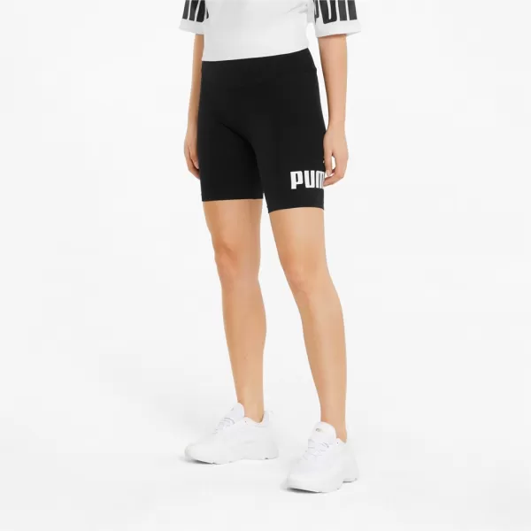 Jambiere de damă PUMA ESS 7 LOGO SHORT LEGGINGS 848347-01 NEGRU 