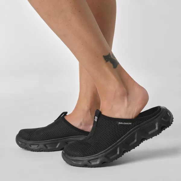  Pantofi de dama SALOMON REELAX SLIDE 6.0 L47112400 NEGRU/NEGRU/ALIAJ 