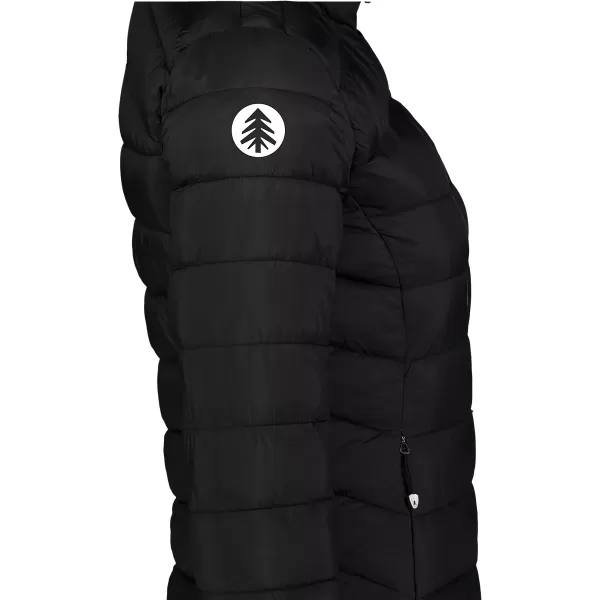  Geaca matlasata de dama NORDBLANC SURROUNDINGS NBWJL7719 NEGRU DE CRISTAL 
