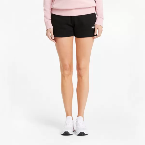  Pantaloni scurți de damă PUMA ESS 4 SWEAT SHORTS TR 586824-01 NEGRU 