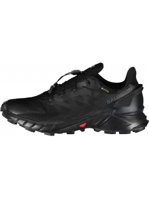 Pantofi pentru bărbați SALOMON SUPERCROSS 4 GORE-TEX L41731600 NEGRU/NEGRU/NEGRU