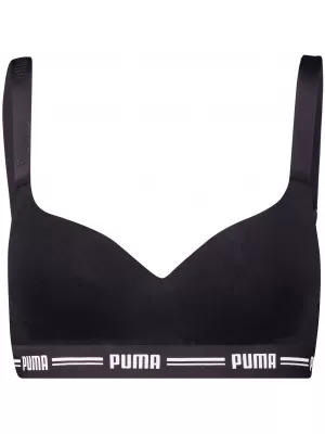 Dámská podprsenka PUMA WOMEN PADDED TOP 1P HANG 90786304 BLACK