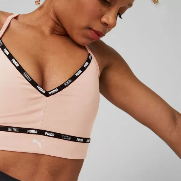  Sutien de damă PUMA LOW IMPACT STRONG STRAPPY BRA 522225-66 ROZ 