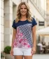 Tricou pentru femei ALTISPORT ARIEL ALBASTRU INCHIS