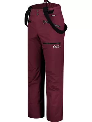 Pantaloni de schi pentru bărbați NORDBLANC SLALOM NBWP7766 BURGUNDIA