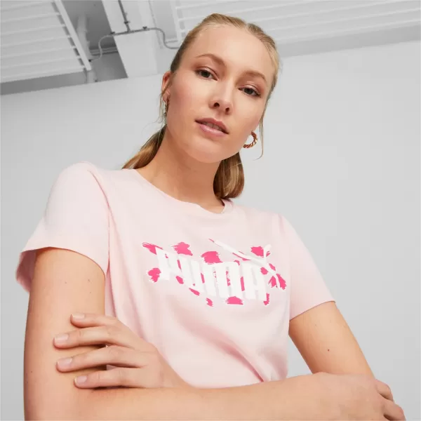  Tricou pentru femei PUMA ESS+ ANIMAL TEE 673687-66 ROZ 
