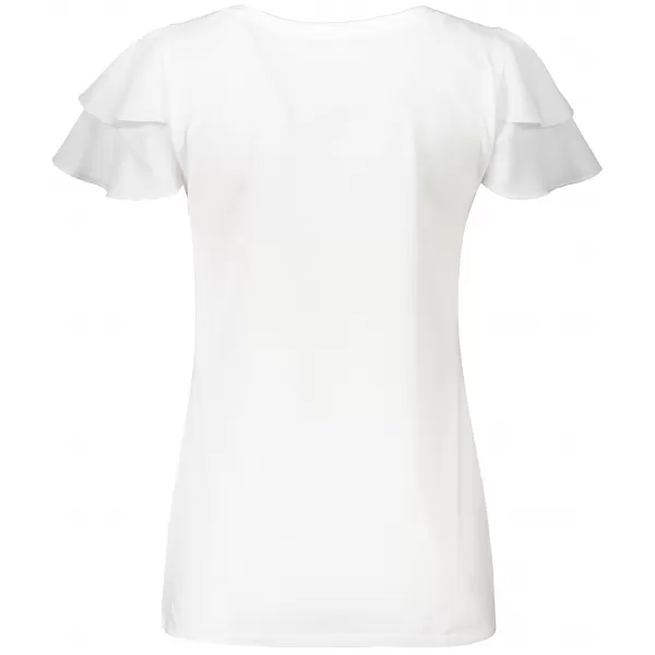  Tricou pentru femei KIXMI PENNY ALB 