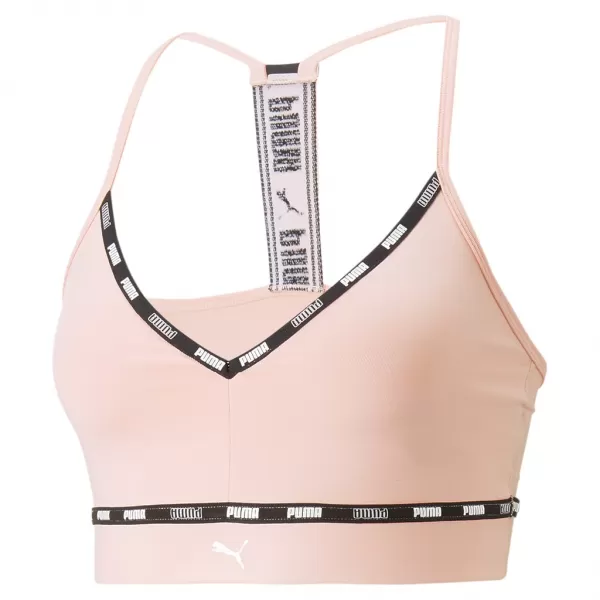  Sutien de damă PUMA LOW IMPACT STRONG STRAPPY BRA 522225-66 ROZ 