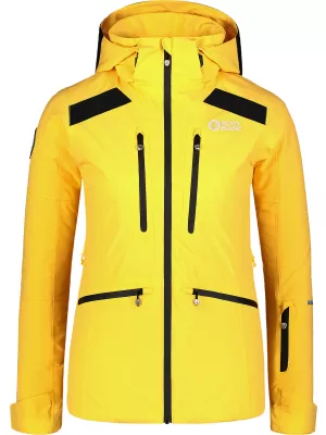 Jachetă de schi pentru femei NORDBLANC SNOW-SQUALL NBWJL7753 CHIHLIMBAR