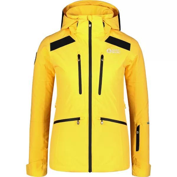  Jachetă de schi pentru femei NORDBLANC SNOW-SQUALL NBWJL7753 CHIHLIMBAR 