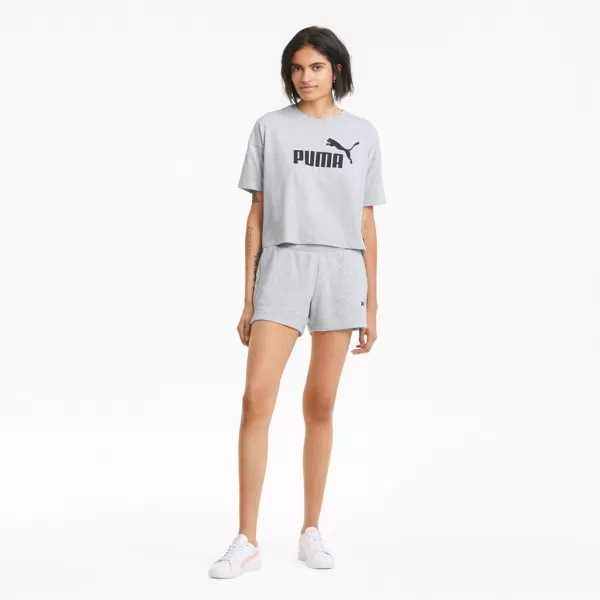  Pantaloni scurți de damă PUMA ESS 4 SWEAT SHORTS TR 586824-04 GRI 