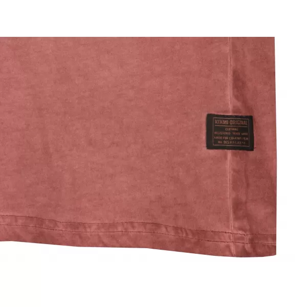  Tricou pentru bărbați KIXMI PATRIC BURGUNDIA 