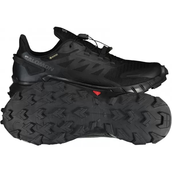  Pantofi pentru bărbați SALOMON SUPERCROSS 4 GORE-TEX L41731600 NEGRU/NEGRU/NEGRU 