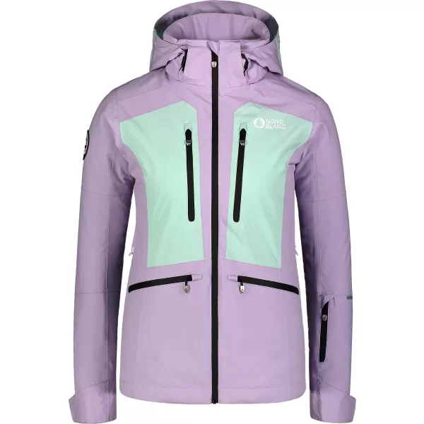  Jachetă de schi pentru femei NORDBLANC SNOW-SQUALL NBWJL7753 VIOLET 