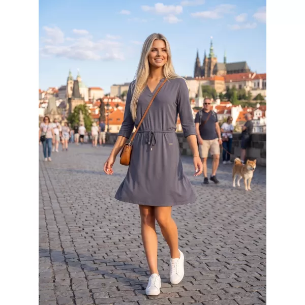  Rochie ALTISPORT ANIKA GRI INCHIS 