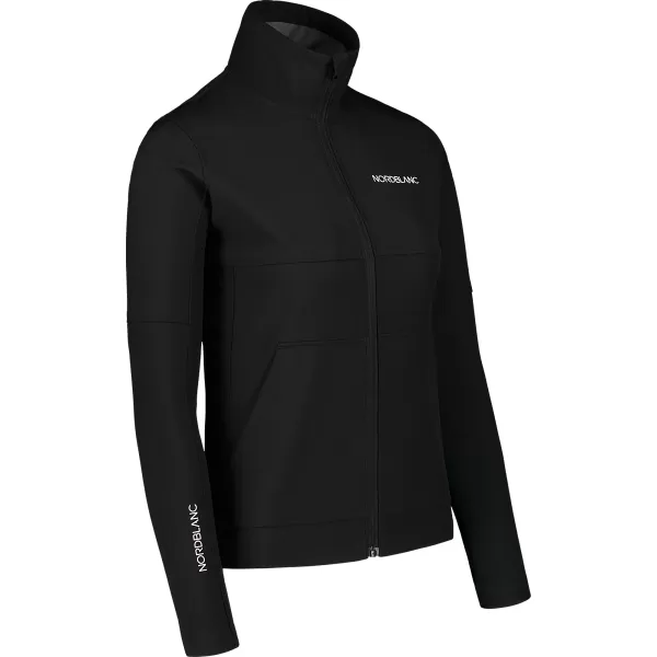  Jachetă softshell pentru femei NORDBLANC FJORD NBSSL7657 NEGRU 