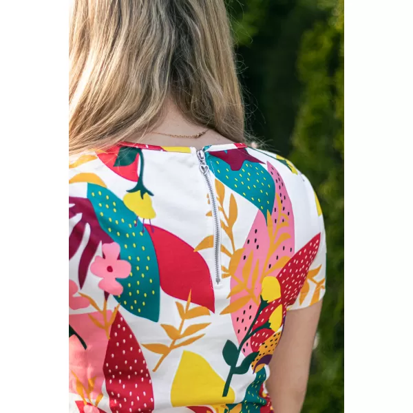  Rochie KIXMI PANFILA ALB 