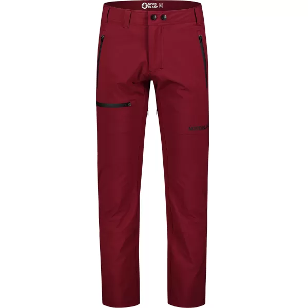  Pantaloni pentru bărbați NORDBLANC ERGONOMICAL NBFPM7770 BURGUNDIA 
