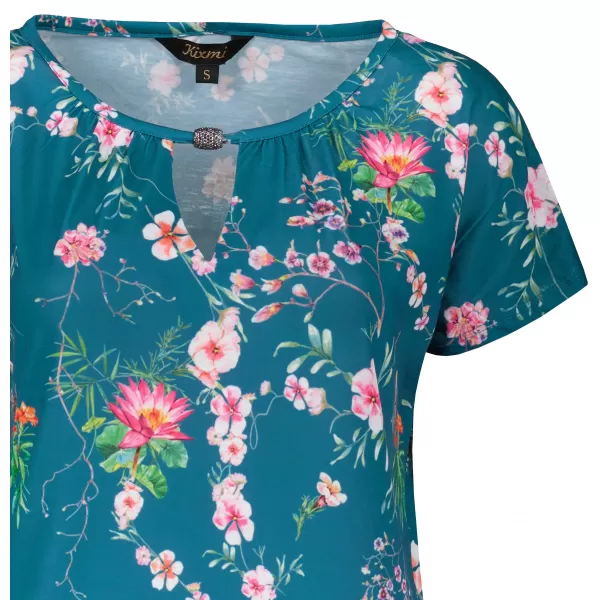  Tricou pentru femei KIXMI PRIMINA ALBASTRU 