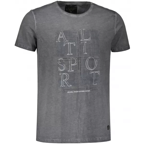 Tricou pentru bărbați ALTISPORT ARIEN GRI INCHIS 