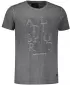 Tricou pentru bărbați ALTISPORT ARIEN GRI INCHIS