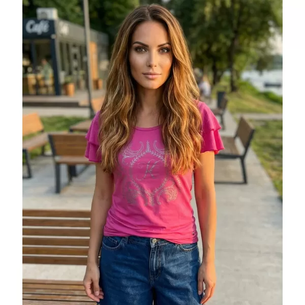  Tricou pentru femei KIXMI PAMMI ROZ 