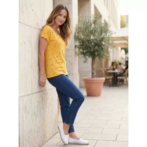  Tricou pentru femei KIXMI PATSY GALBEN 