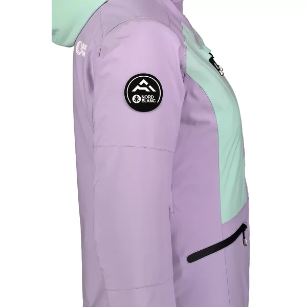  Jachetă de schi pentru femei NORDBLANC SNOW-SQUALL NBWJL7753 VIOLET 