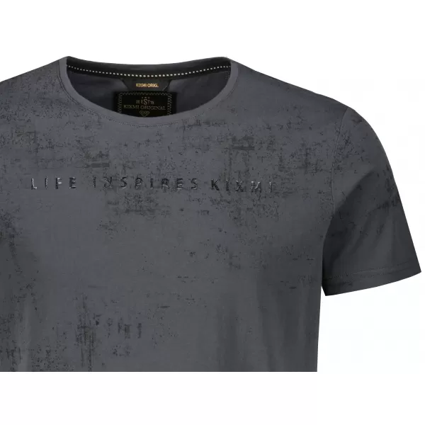  Tricou pentru bărbați KIXMI PEPPE GRI INCHIS 