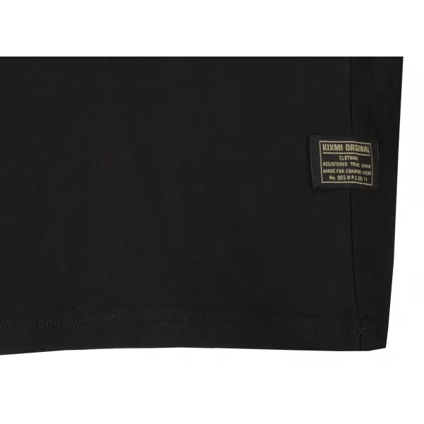 Tricou pentru bărbați KIXMI PHIL NEGRU 