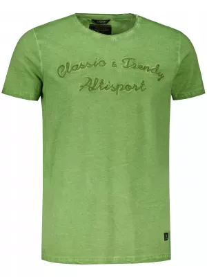 Tricou pentru bărbați ALTISPORT ANDREW VERDE