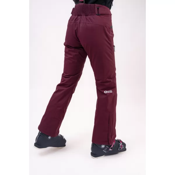  Pantaloni de schi pentru femei NORDBLANC SNOWBALL NBWP7769 BURGUNDIA 