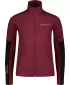 Jachetă softshell pentru femei NORDBLANC FJORD NBSSL7657 BURGUNDIA