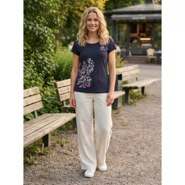  Tricou pentru femei ALTISPORT ALW168122 ALBASTRU MARIN 